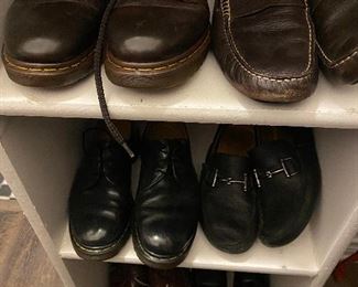 Mens Leather shoes, size 8 to 9.5 including Cole Haan, Rockport, DeLaRentis and more