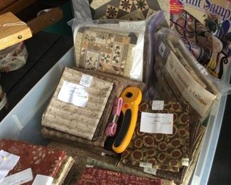 Fall Quilting Cut Pieces