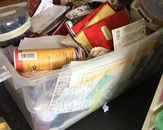 Mystery Lot 1 Quilting Stuff