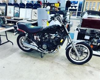 Honda 750 motorcycle for sale at Orlando Estate Auction 
