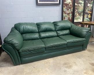 leather sofa  Orlando Estate Auction 