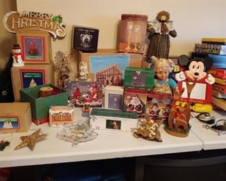 Holiday Decor and Vintage toys