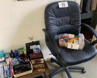 Office chair and supplies
