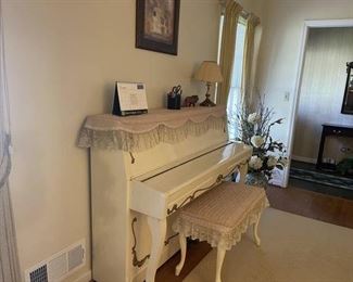 Piano and Bench