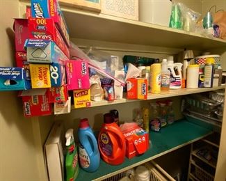 Pantry Items and Laundry Items