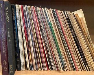 Classical and Comedy Vinyl Record Collection