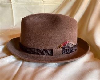 Wool Felt Brown Hat