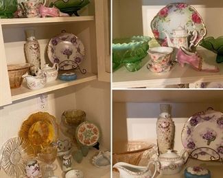 Pretty collection of sweet little China pieces & glassware