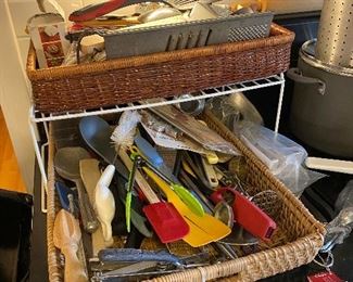 Kitchen utensil collection 