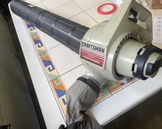 Craftsman leaf blower/vacuum two speed
