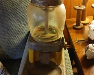 Old gumball machine