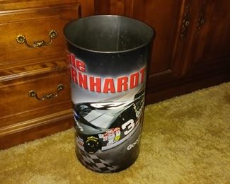 Dale Earnhardt trash can