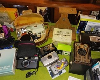 Vintage camera collection