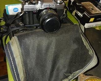 Minolta 35 mm film camera