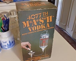 MASH television show vodka dispenser