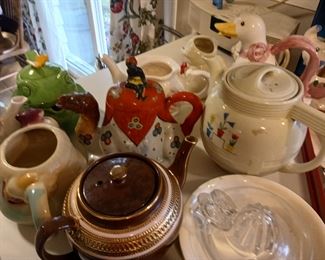 Teapot collection vintage