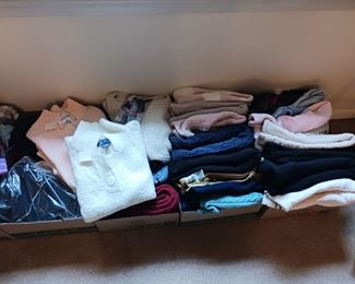 Women's clothing and sweaters