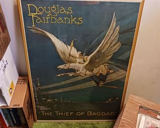 Douglas Fairbanks the thief of Baghdad poster