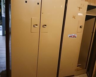 Vintage Steel wardrobe lockers
