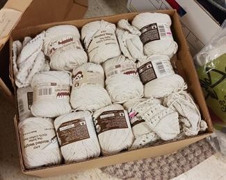 Yarn and weaving supplies