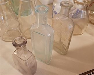 Antique bottles