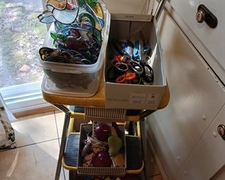 Stained glass window decorations