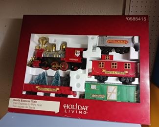 Holiday living Santa Express train