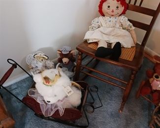 Vintage Raggedy Ann doll