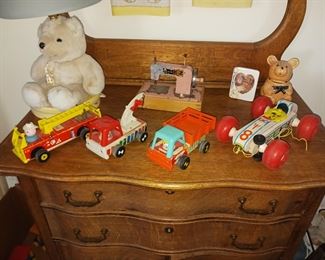 Fisher-Price p u l l toys vintage