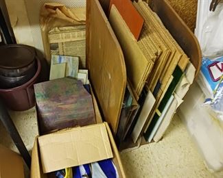 Stained glass window making supplies