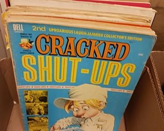 Vintage cracked magazines