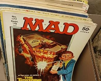 Vintage Mad Magazines 1970s