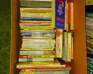 Vintage children's books Cub Scout Golden Books