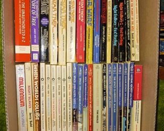 Space 1999 Star Trek paperback books