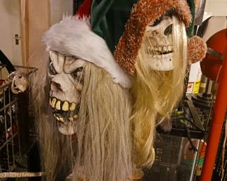 Scary Halloween skull masks