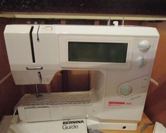 One of two Bernina sewing machines