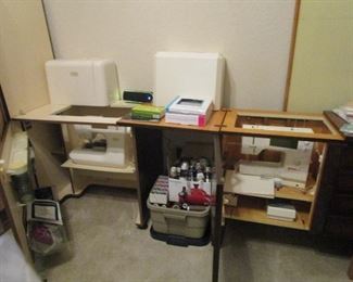 One of two Koala sewing cabinets