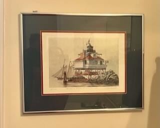 “The Pride of Baltimore Off Thomas Point Light” by Bob Holland
Signed and numbered
