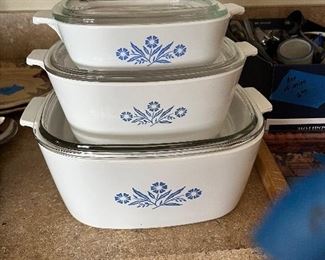 Set of Corning Ware 