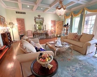 Stunning Estate in North Dallas!  Even the French chandelier is for sale!