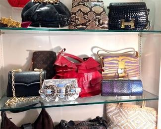 YSL, Kieselstein-Cord , Fendi, Bottega Veneta, Judith Leiber