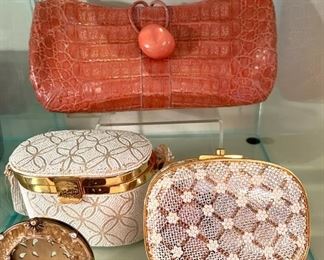 Nancy Gonzalez, crystal handbag, Vintage Japanese, Jay Strongwater