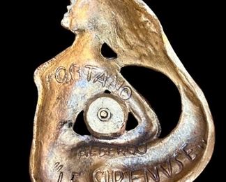 RARE!  Vintage Le Sirenuse key fob from Le Sirenuse Hotel in Positano Italy.  Look these up.  They are really hard to find.