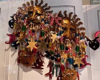 Lunch at The Ritz earrings - Never worn and still on the original card