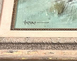 Arturo Mercado oil on canvas