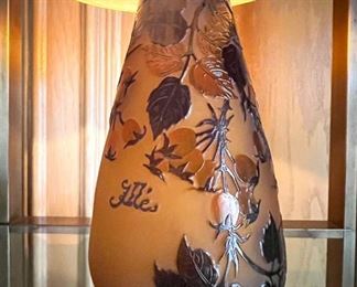 Emile Galle lamp