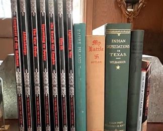 There is a huge great book collection in this sale ranging from Texas to WWI and WWII and everything in between!