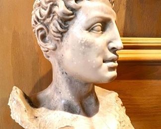 Marble bust
