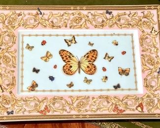 Versace Butterfly plate