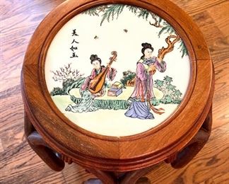 Oriental garden seat